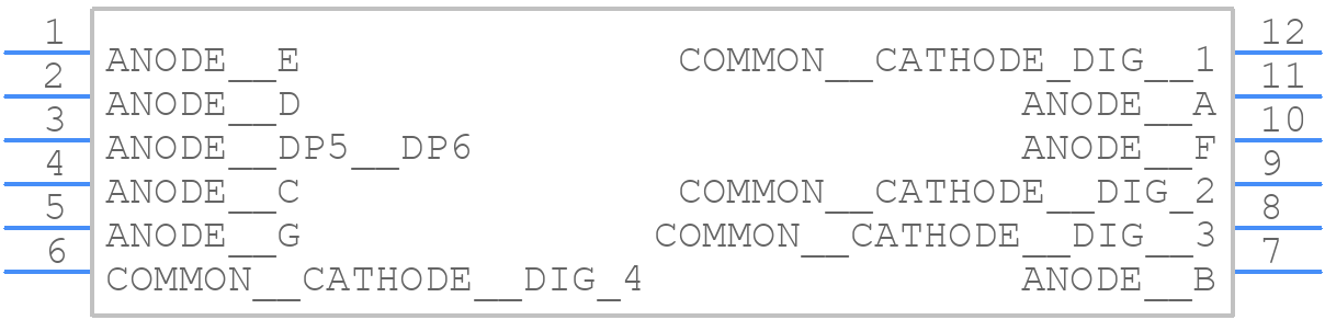 CC56-21SURKWA - Kingbright - PCB symbol