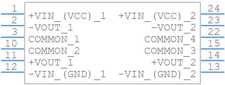 TEM 2-1222 - Traco Power - PCB symbol