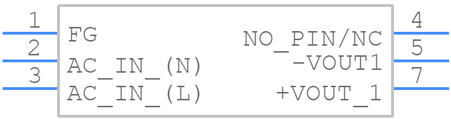 TML 20124 - Traco Power - PCB symbol