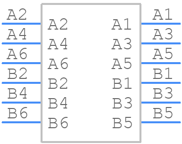 43223-6101 - Molex - PCB symbol