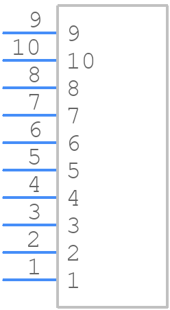 70545-0043 - Molex - PCB symbol