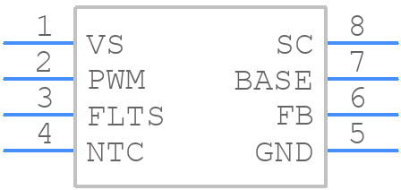 NCV7691D10R2G - onsemi - PCB symbol