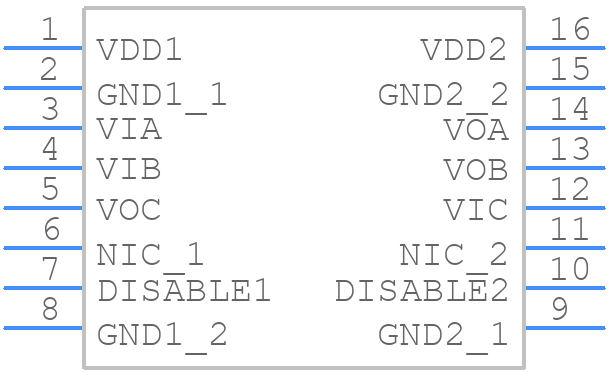 ADUM131D1BRZ - Analog Devices - PCB symbol