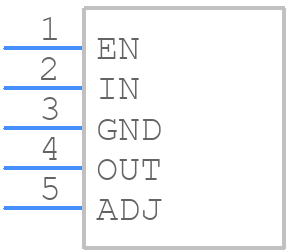 MIC29302WT - Microchip - PCB symbol