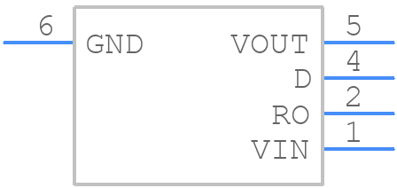 NCV8675DT50RKG - onsemi - PCB symbol