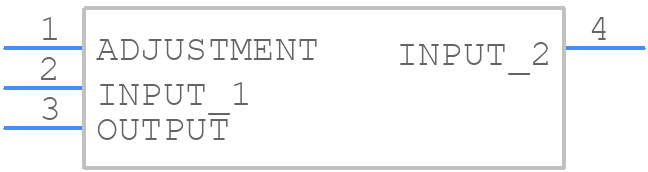 LM337KTTR - Texas Instruments - PCB symbol