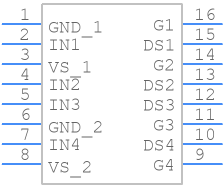LTC1156CSW#PBF - Analog Devices - PCB symbol
