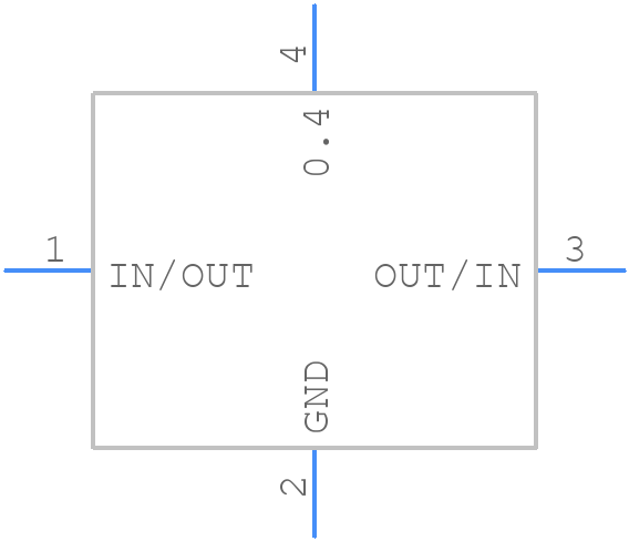 YFF18PC1C104M - TDK - PCB symbol