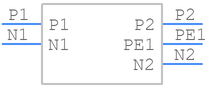 FN402-1.6-02 - Schaffner - PCB symbol