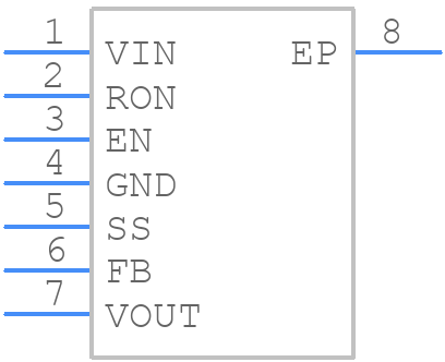 LMZ12002TZ-ADJ/NOPB - Texas Instruments - PCB symbol