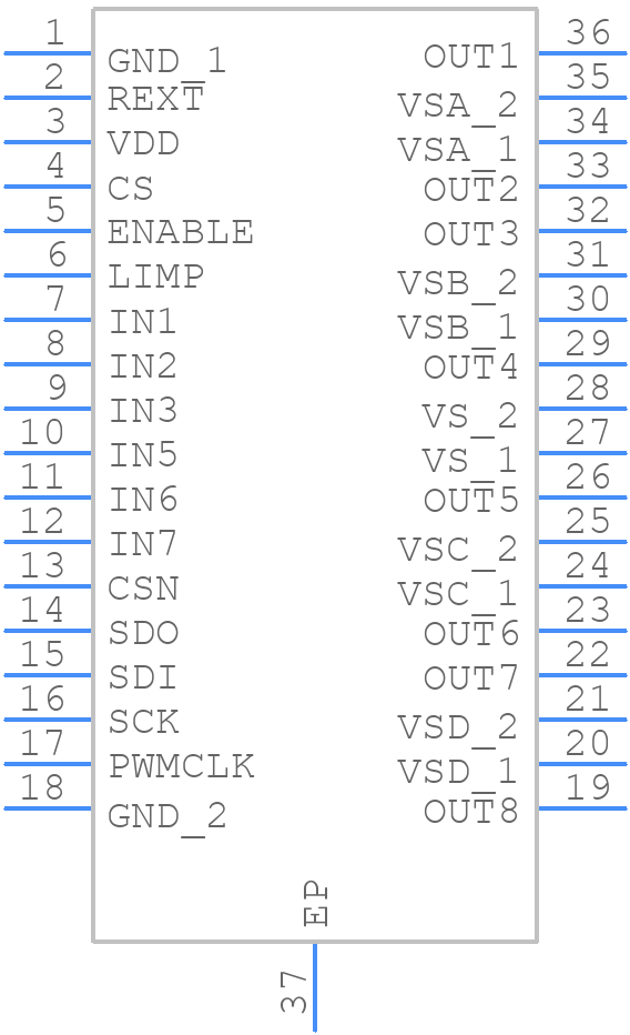 L99CL01XP - STMicroelectronics - PCB symbol