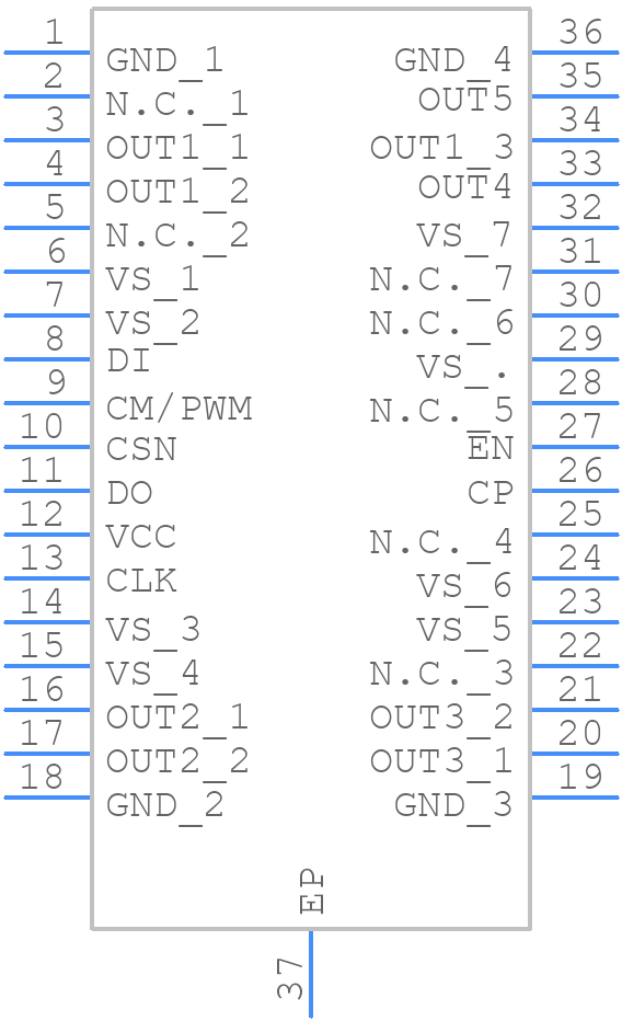 L9951 - STMicroelectronics - PCB symbol