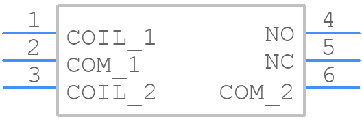 T90S5D12-12 - TE Connectivity - PCB symbol