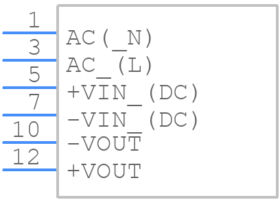 BAC1S05SC - Murata Electronics - PCB symbol
