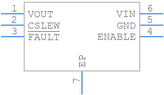 MIC2005-0.5YML-TR - Microchip - PCB symbol