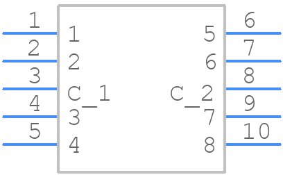 EAW0J-B24-AE0128L - Bourns - PCB symbol