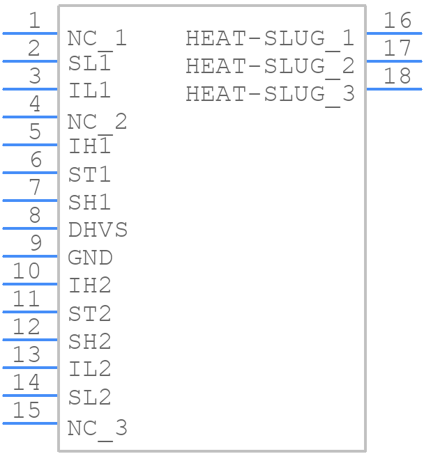 BTM7811K - Infineon - PCB symbol