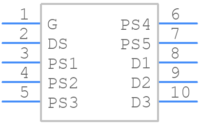 C3M0280090J - Wolfspeed - PCB symbol