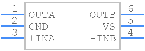 LT6700IS6-1#PBF - Analog Devices - PCB symbol
