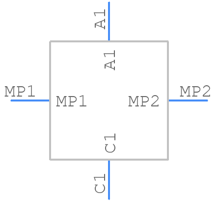 MS-156HF(20) - Hirose - PCB symbol