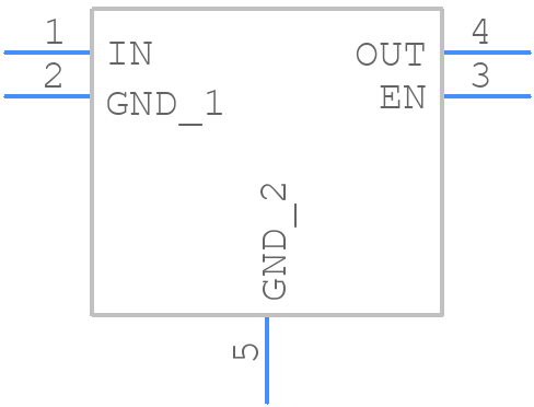 SIP32409DNP-T1-GE4 - Vishay - PCB symbol