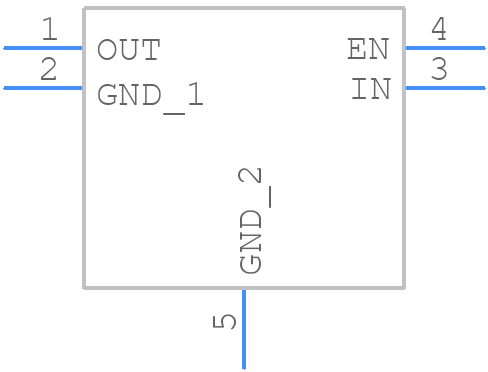 SiP32401ADNP-T1GE4 - Vishay - PCB symbol