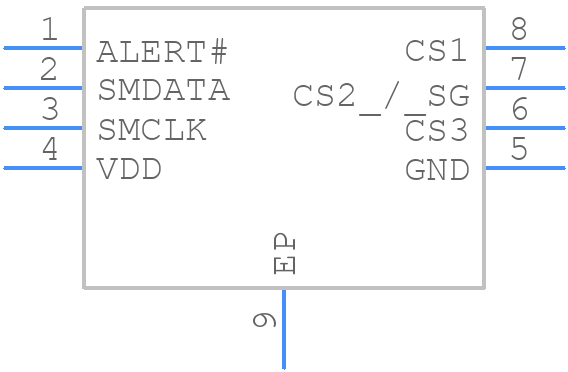 CAP1293-1-AC3-TR - Microchip - PCB symbol