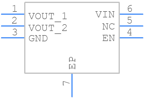 MIC5528-3.3YMT TR - Microchip - PCB symbol