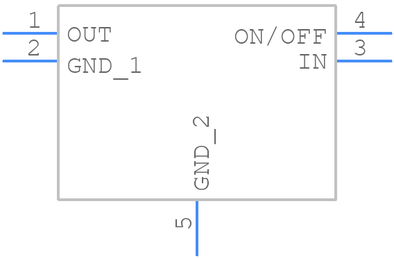 SIP32431DNP3-T1GE4 - Vishay - PCB symbol