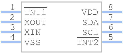 S-35390A-T8T1G - SII Semiconductor - PCB symbol