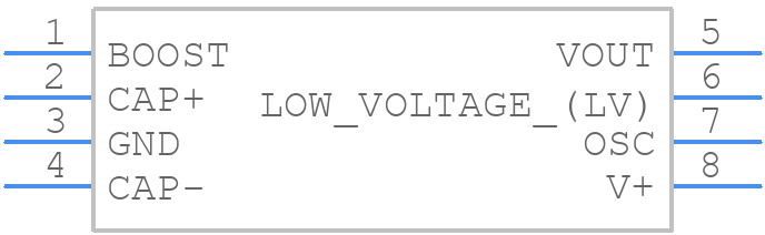 TC1044SCPA - Microchip - PCB symbol