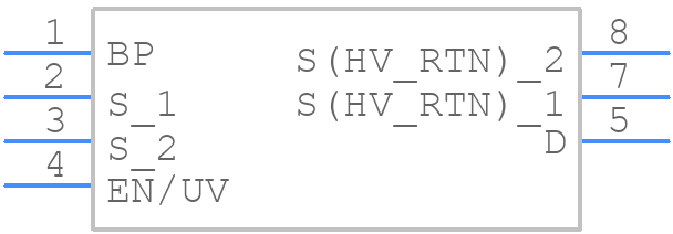 TNY264PN - Power Integrations - PCB symbol