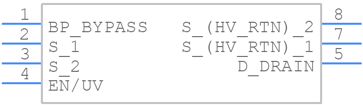 TNY267PN - Power Integrations - PCB symbol