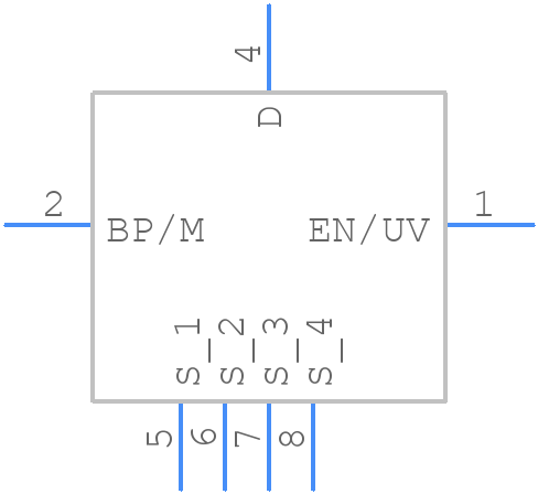 TNY280PN - Power Integrations - PCB symbol