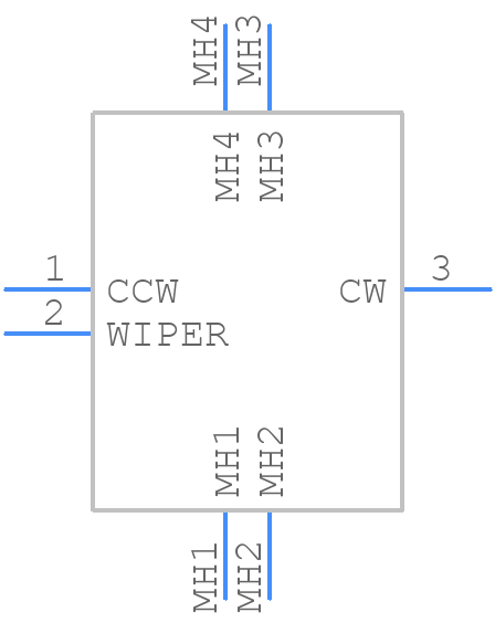 PTA2043-2015CPB503 - Bourns - PCB symbol