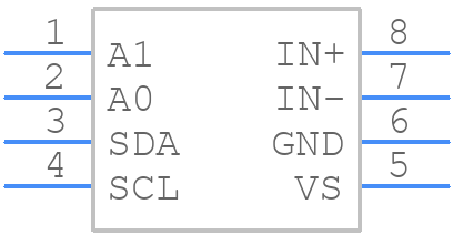 INA219BID - Texas Instruments - PCB symbol