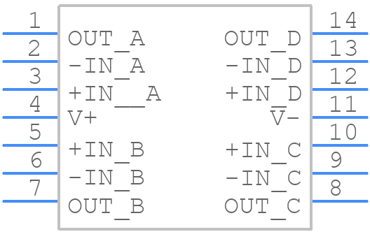 AD8659ARZ-RL - Analog Devices - PCB symbol
