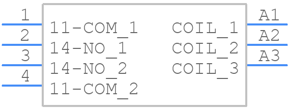 4-1419136-1 - TE Connectivity - PCB symbol