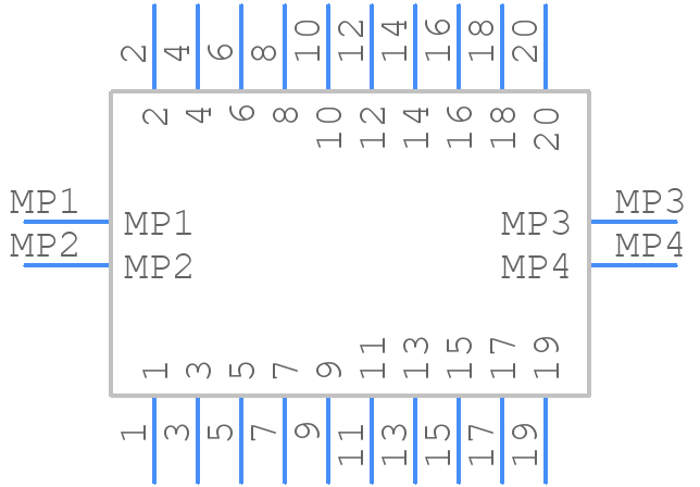 505070-2022 - Molex - PCB symbol
