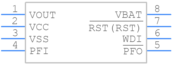 STM817LM6F - STMicroelectronics - PCB symbol