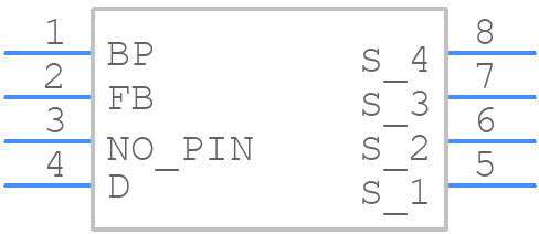 LNK302DG-TL - Power Integrations - PCB symbol