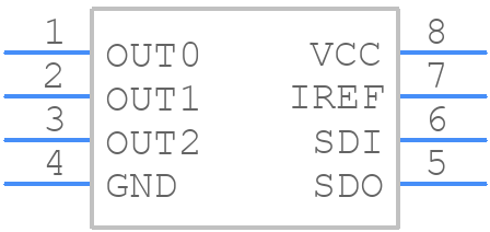 TLC5973DR - Texas Instruments - PCB symbol
