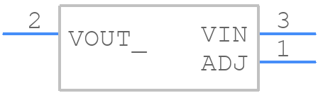 LM317MADTRKG - onsemi - PCB symbol