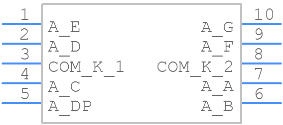 SC56-21EWA - Kingbright - PCB symbol