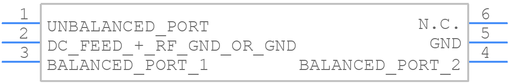 HHM17165A1 - TDK - PCB symbol