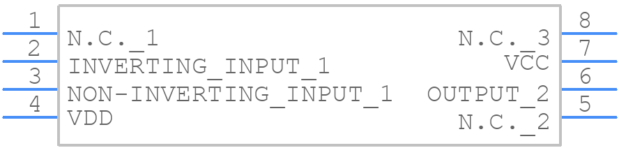 TS972ID - STMicroelectronics - PCB symbol