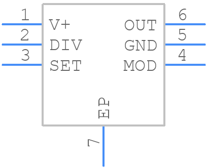 LTC6992CDCB-1#TRMPBF - Analog Devices - PCB symbol