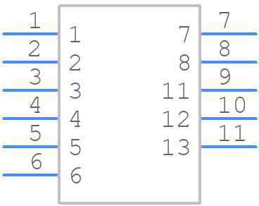 MD-80SGK - Same Sky - PCB symbol