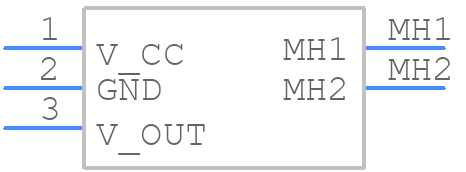 FC684208R - CLIFF ELECTRONIC COMPONENTS - PCB symbol