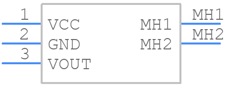 FC684208T - CLIFF ELECTRONIC COMPONENTS - PCB symbol